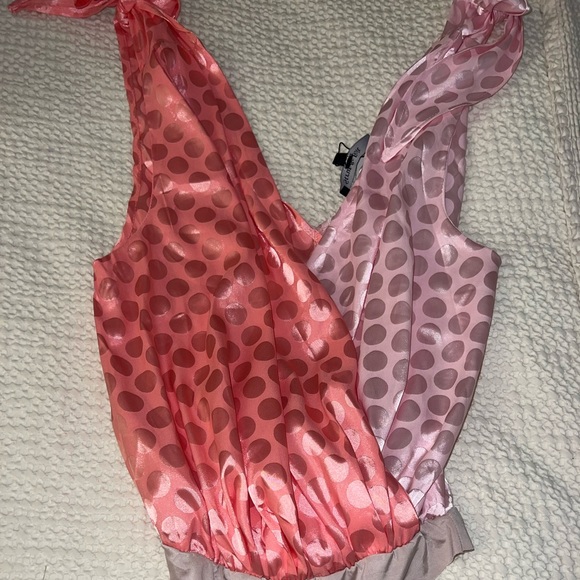 NWT Vici bodysuit size XS pink - Picture 1 of 3
